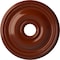 Ekena Millwork Bradford Ceiling Medallion (Fits Canopies up to 4 3/8"), 18 1/8"OD x 3 3/4"ID x 1 1/8"P, Firebrick CM18BRFIF - alternate 1